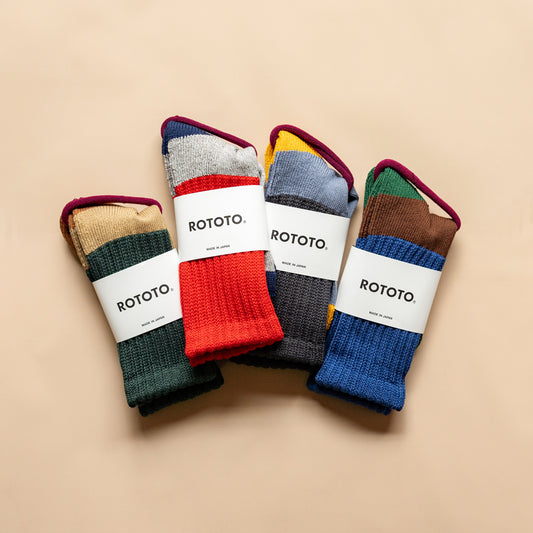 ROTOTO MULTI LOOSE PILE SOCKS