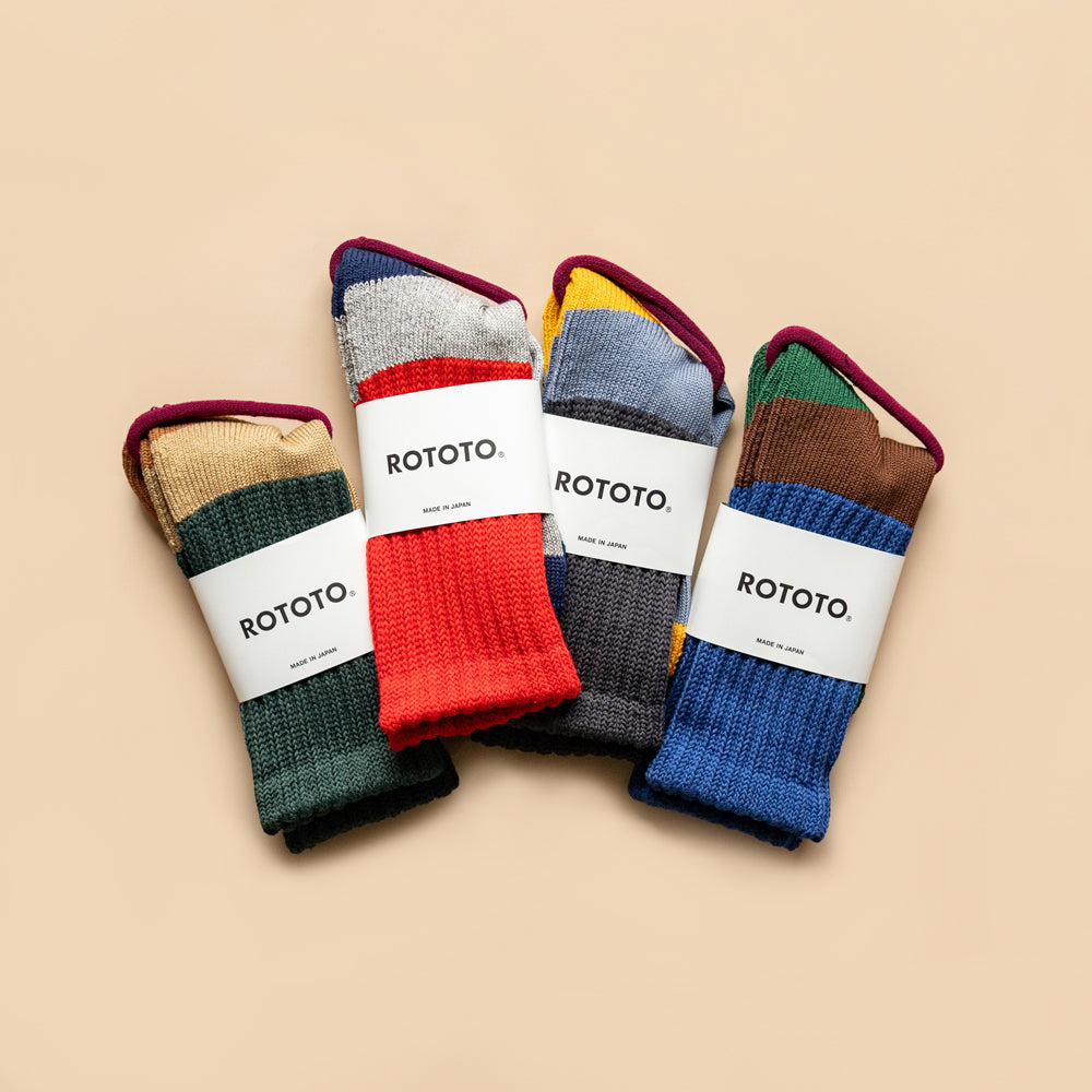ROTOTO MULTI LOOSE PILE SOCKS