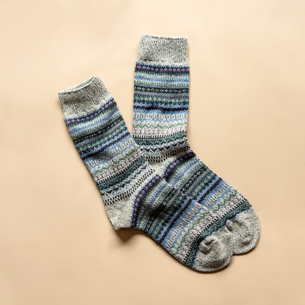 ROTOTO NORDIC PATTERN SOCKS