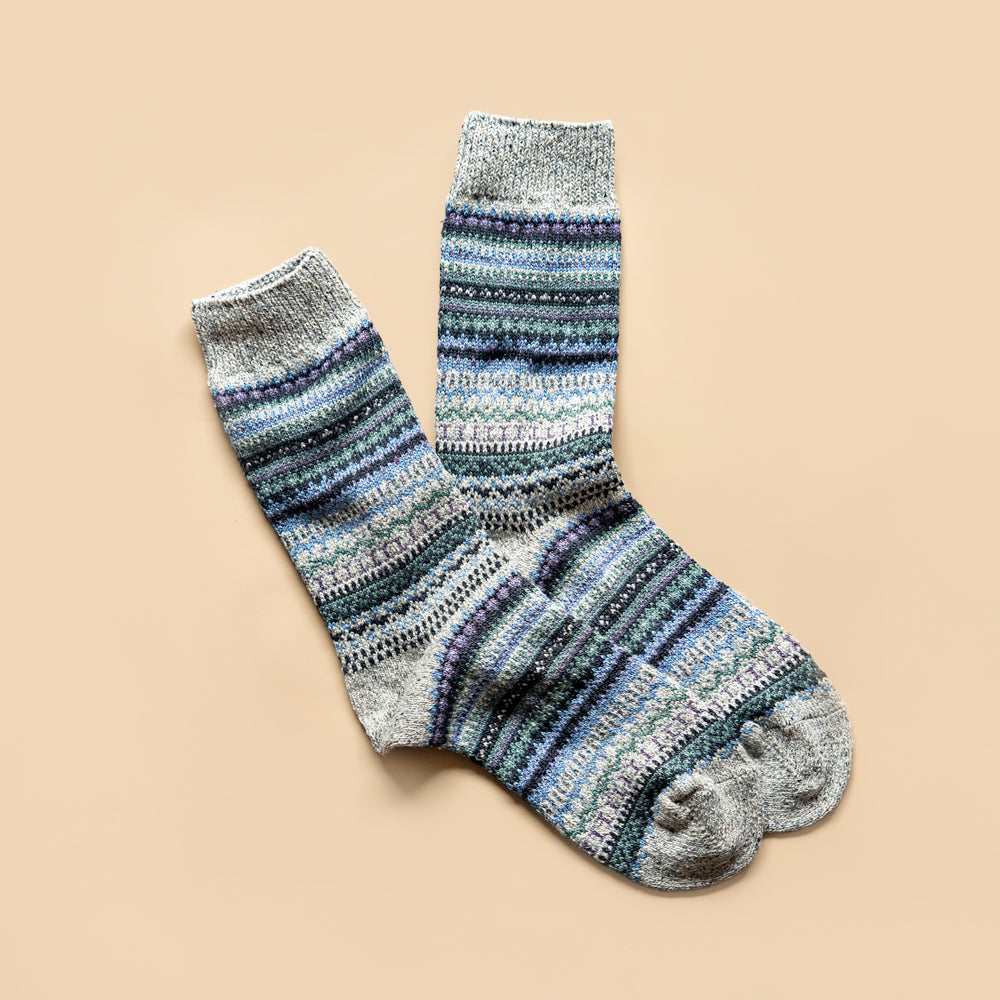 ROTOTO NORDIC PATTERN SOCKS
