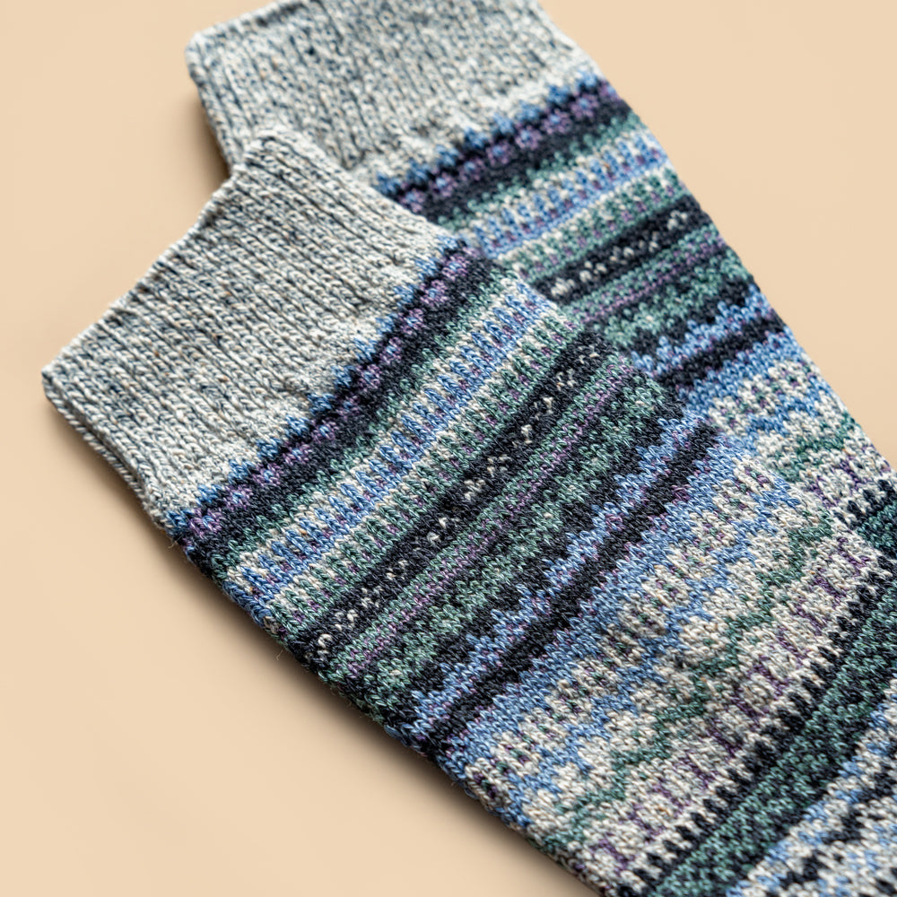 ROTOTO NORDIC PATTERN SOCKS