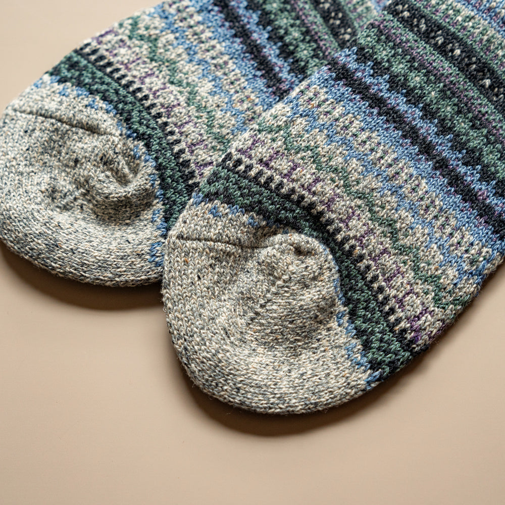 ROTOTO NORDIC PATTERN SOCKS