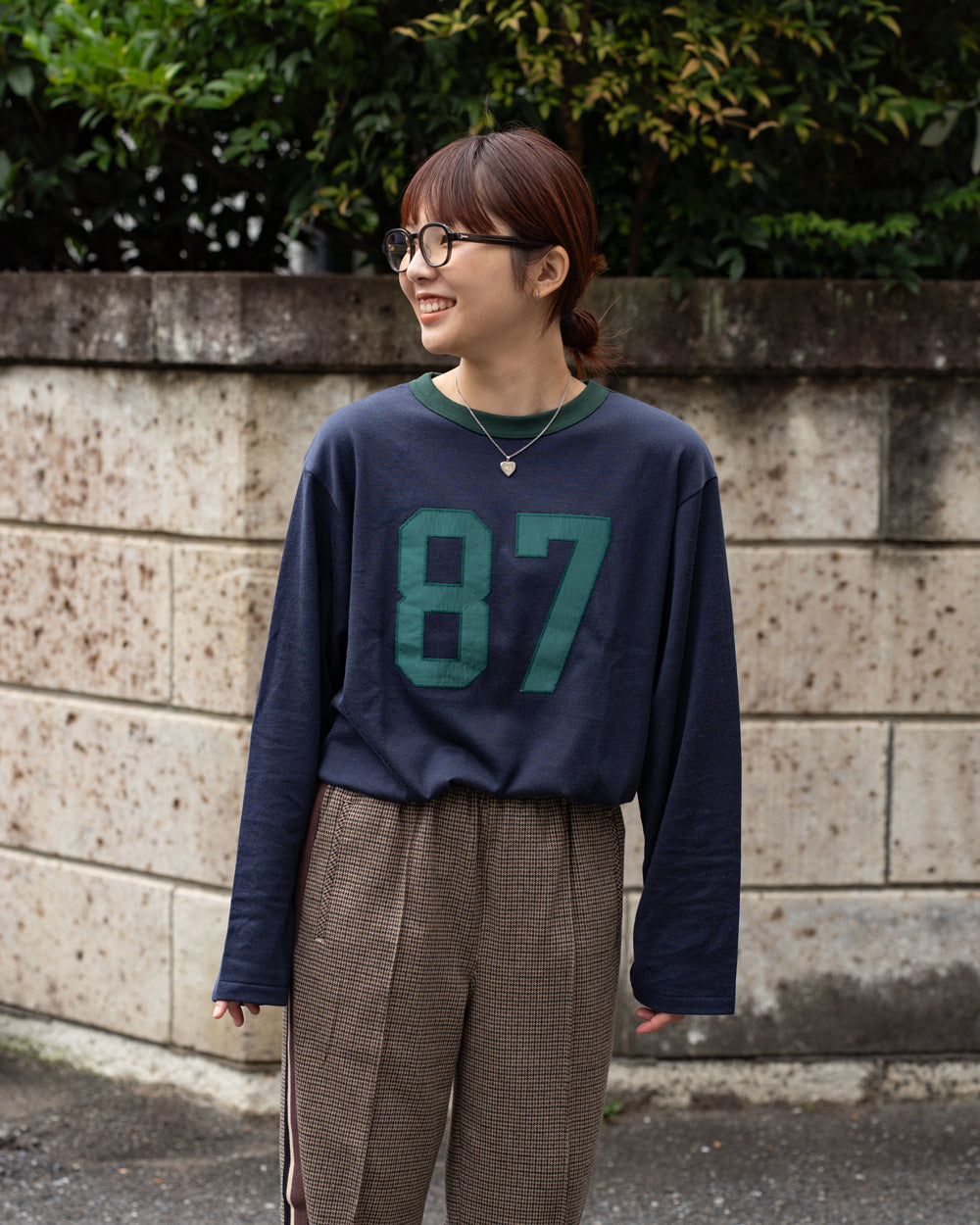 Americana Football ringer tee