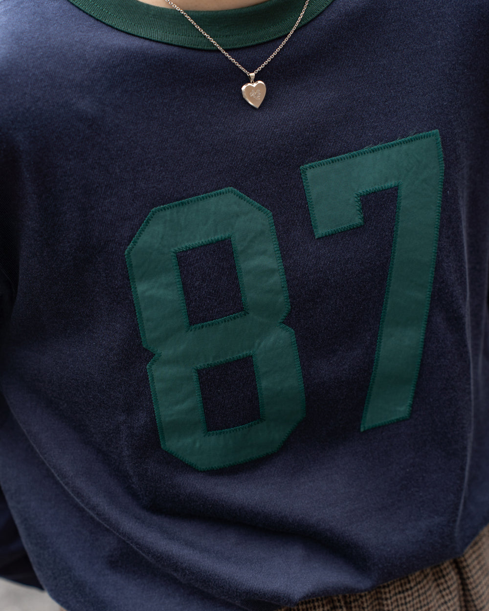 Americana Football ringer tee
