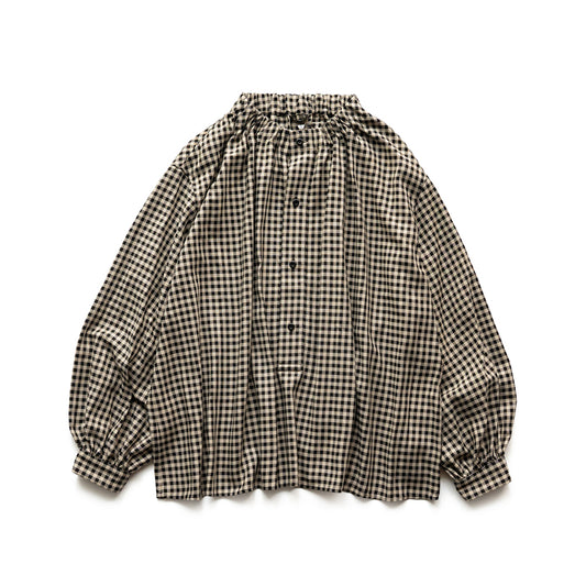 HAVERSACK Shepherd's check blouse