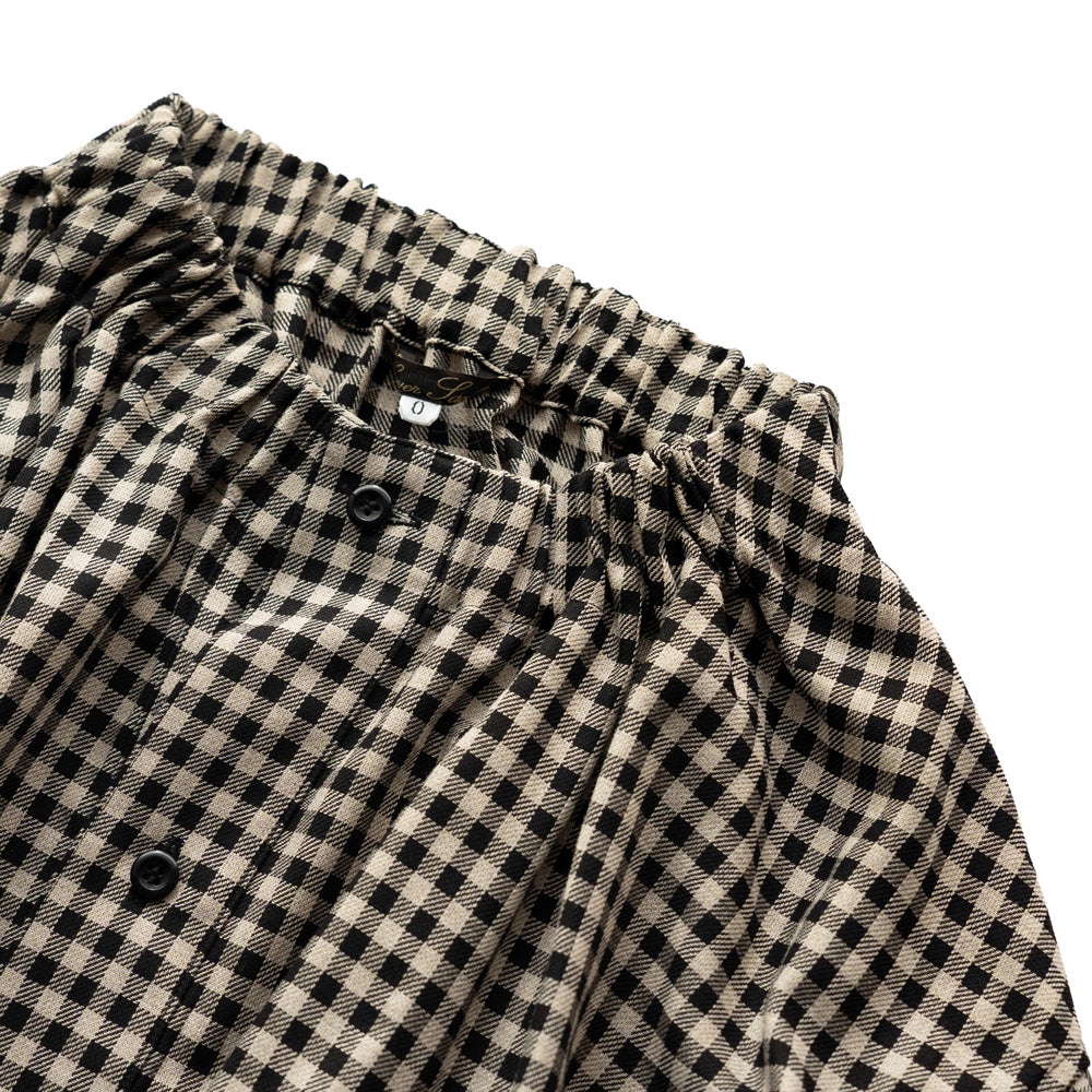 HAVERSACK Shepherd's check blouse