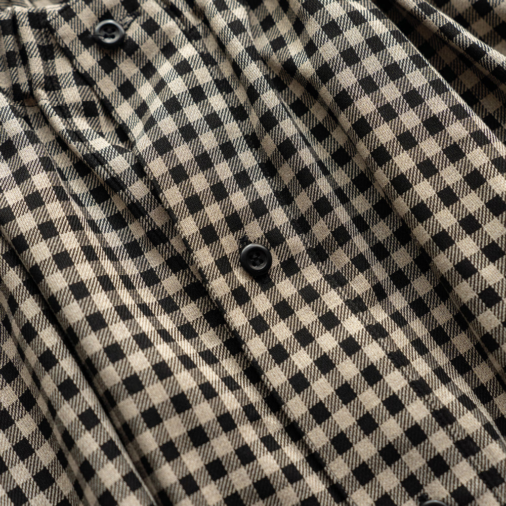 HAVERSACK Shepherd's check blouse – Friday