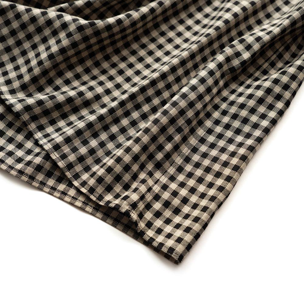 HAVERSACK Shepherd's check blouse
