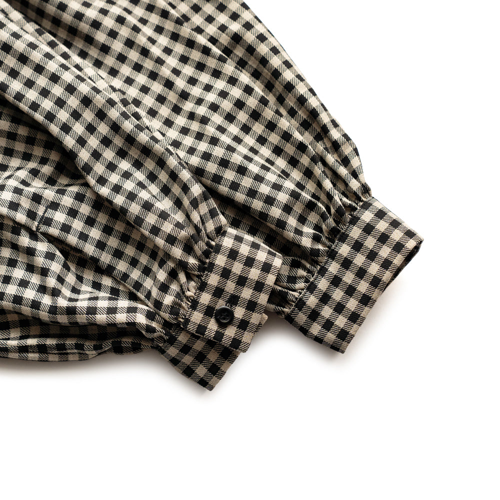 HAVERSACK Shepherd's check blouse