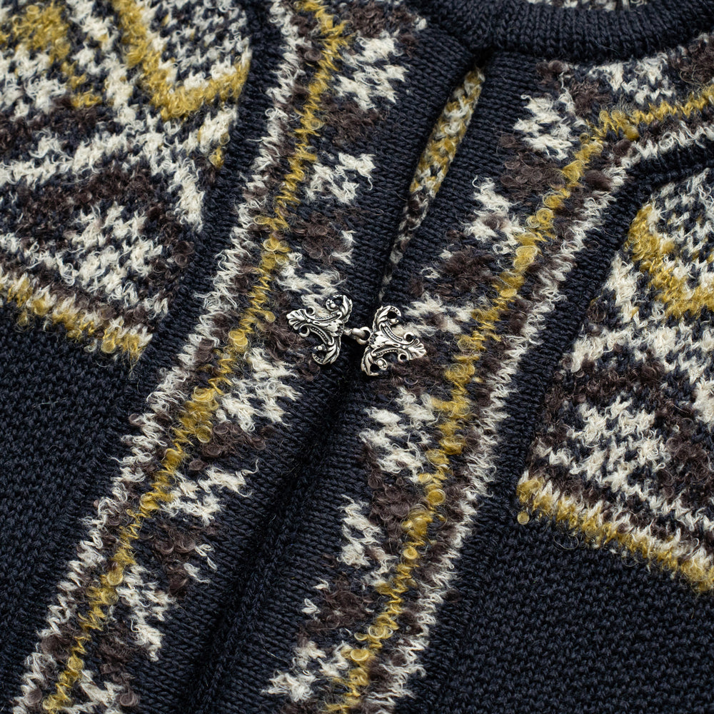 COOHEM　NORWEGIAN KNIT CARDIGAN