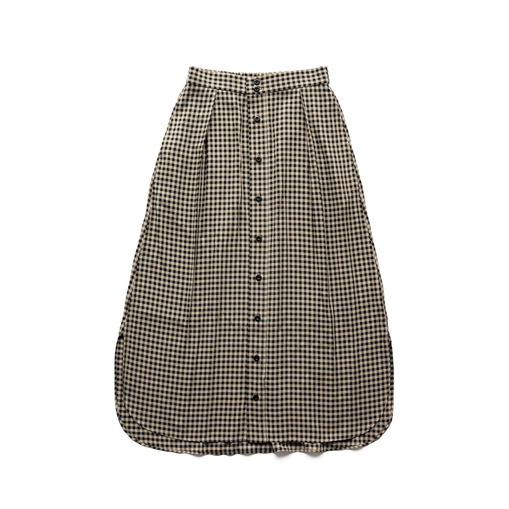 HAVERSACK Shepherd's check skirt