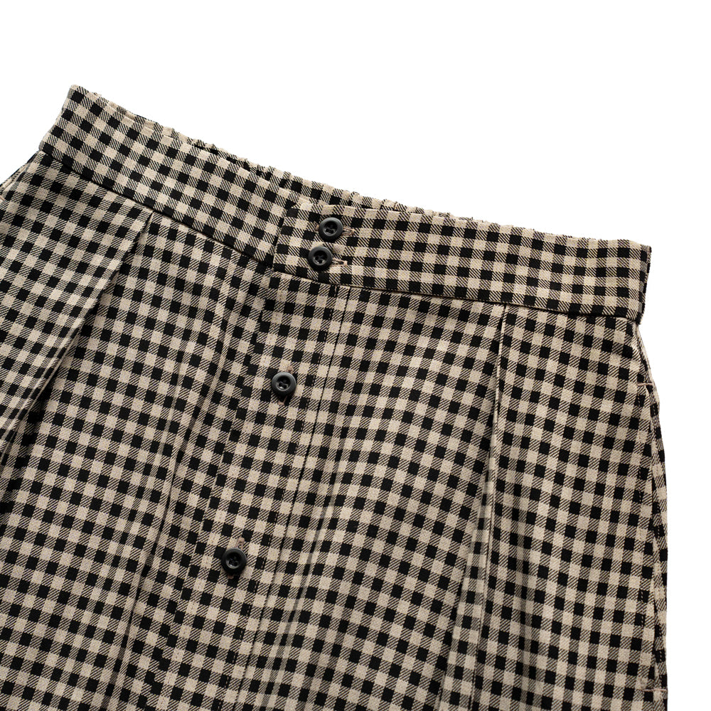 HAVERSACK Shepherd's check skirt