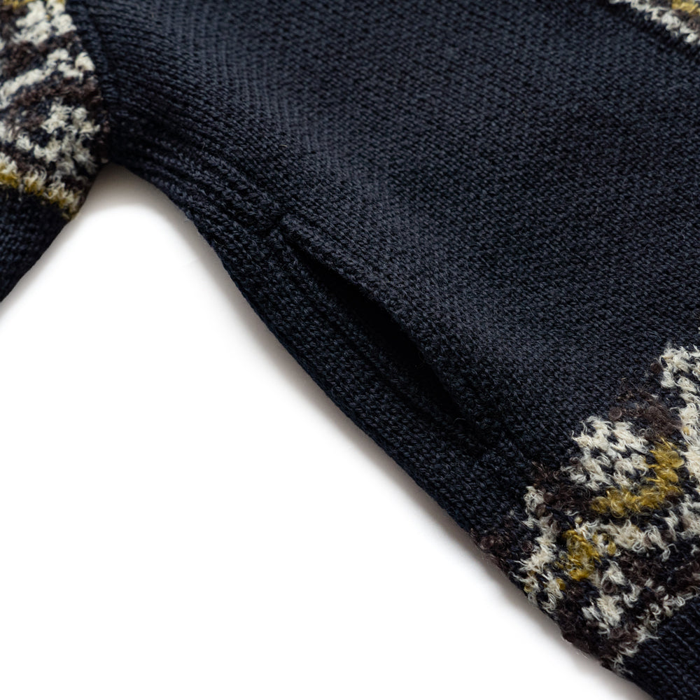 COOHEM　NORWEGIAN KNIT CARDIGAN