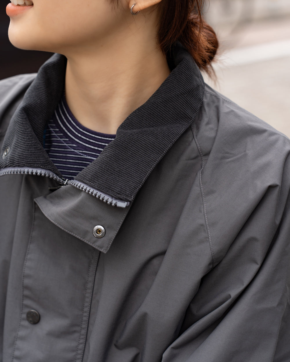 nanamica 2L PERTEX UNLIMITED Field Short Jacket