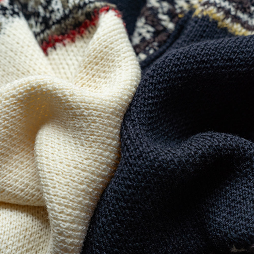 COOHEM　NORWEGIAN KNIT CARDIGAN