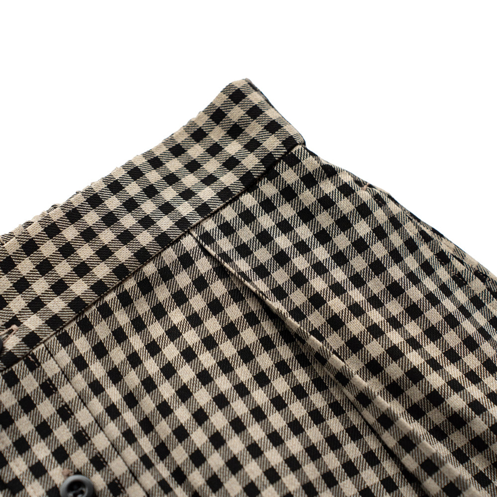 HAVERSACK Shepherd's check skirt