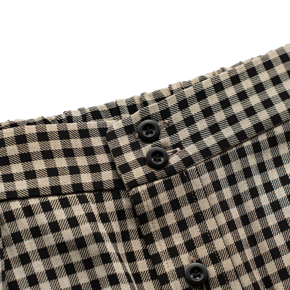 HAVERSACK Shepherd's check skirt