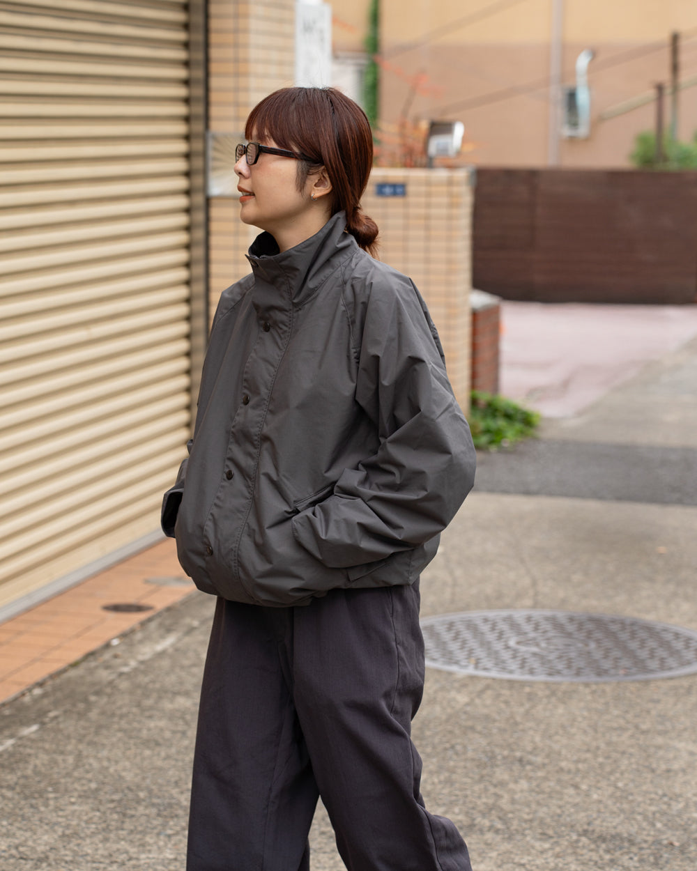 nanamica 2L PERTEX UNLIMITED Field Short Jacket