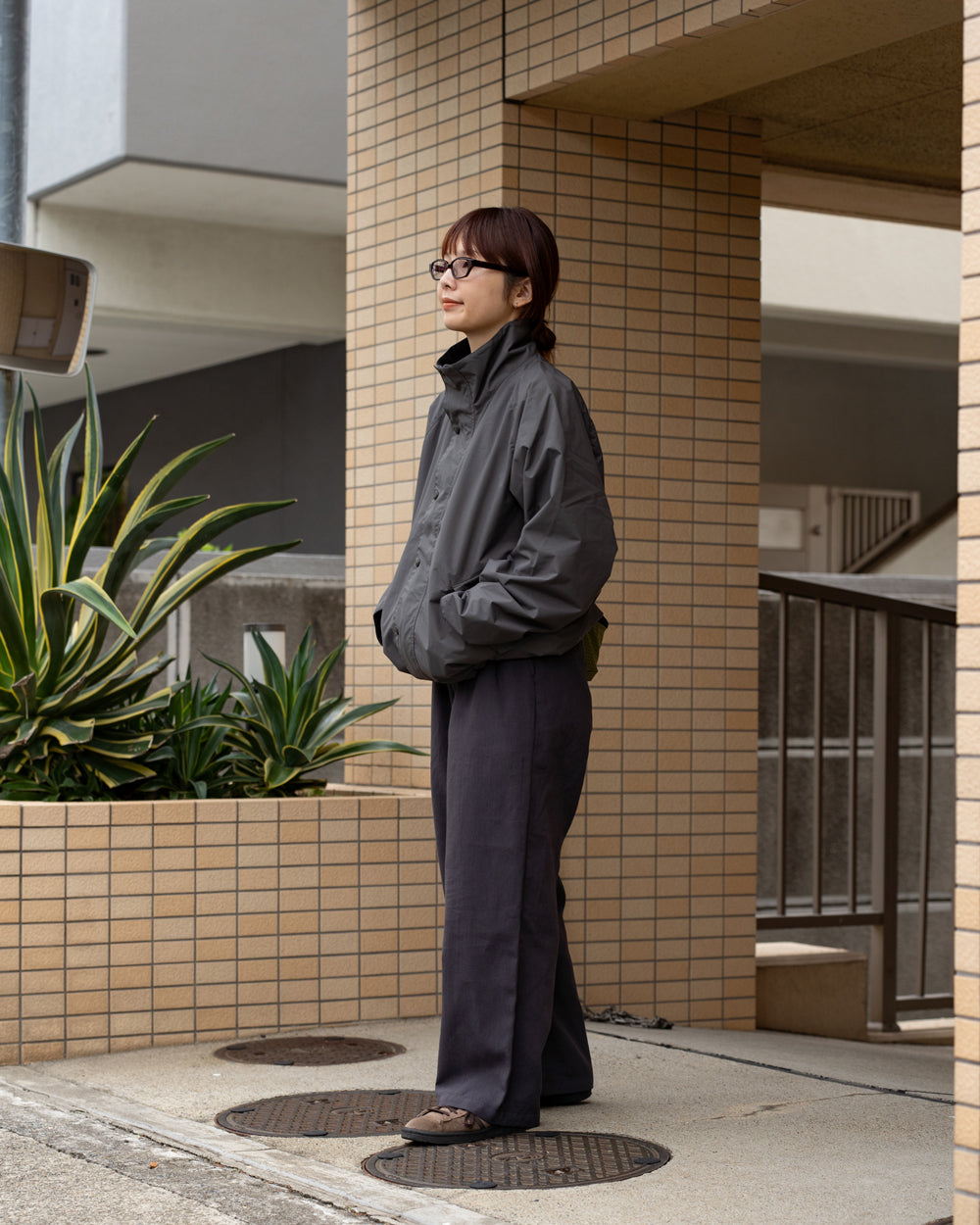 nanamica 2L PERTEX UNLIMITED Field Short Jacket