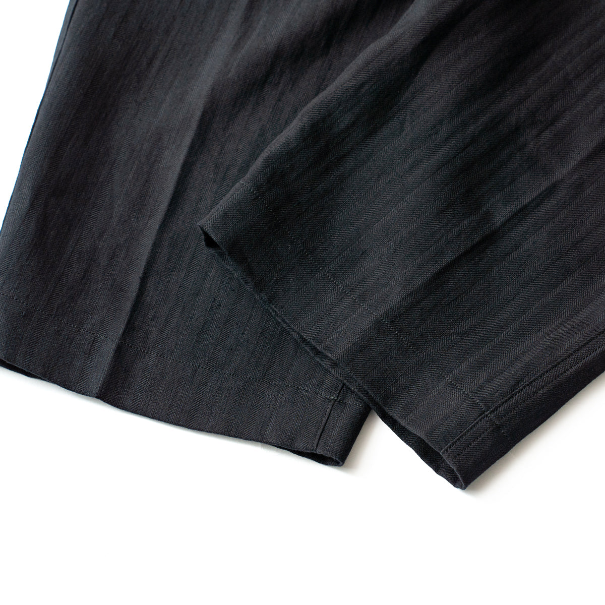 HAVERSACK  Utility pants -Cotton linen herringbone
