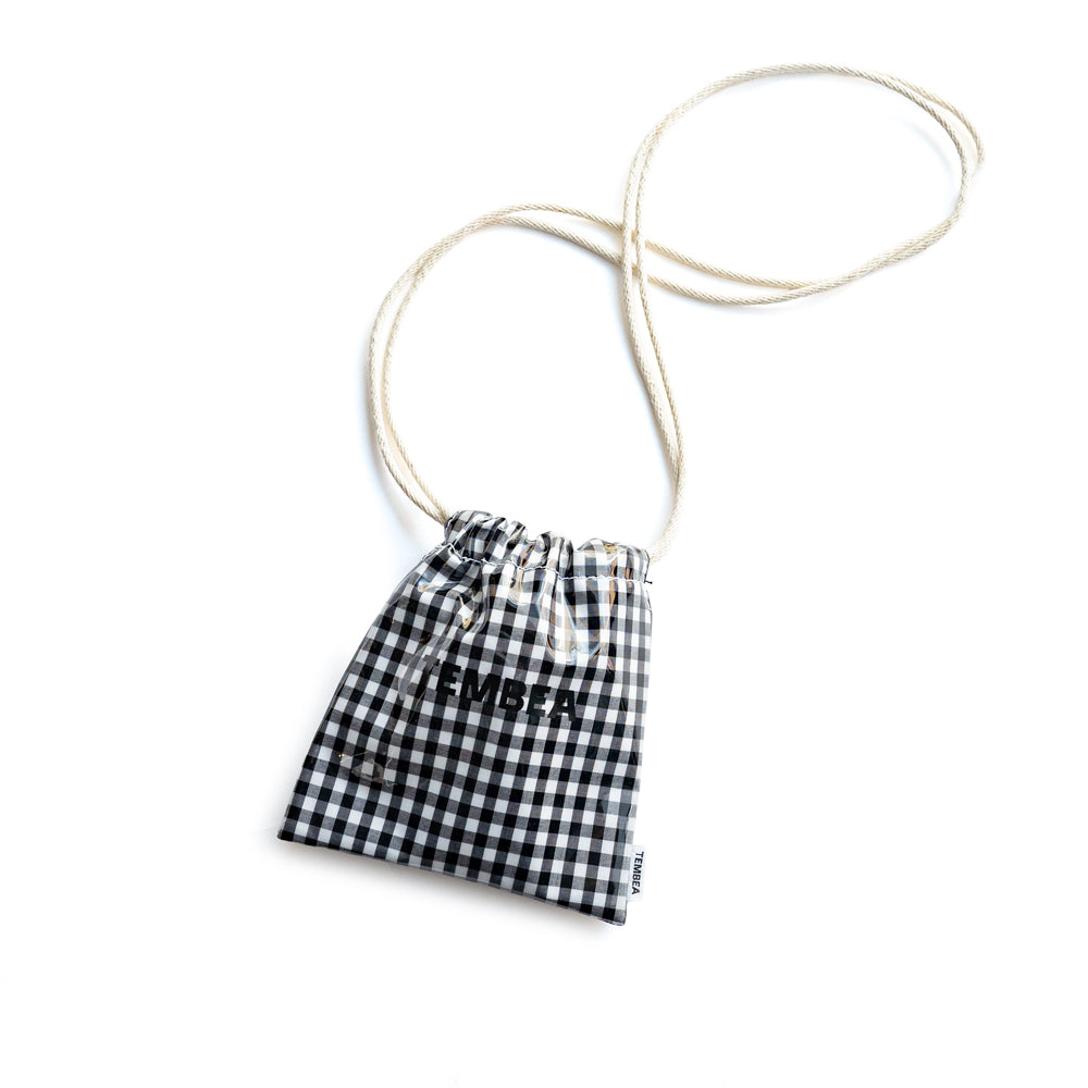 TEMBEA　巾着 POCHETTE -GINGHAM CHECK