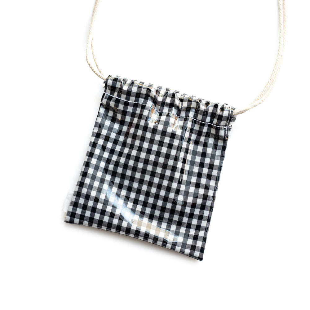 TEMBEA　巾着 POCHETTE -GINGHAM CHECK