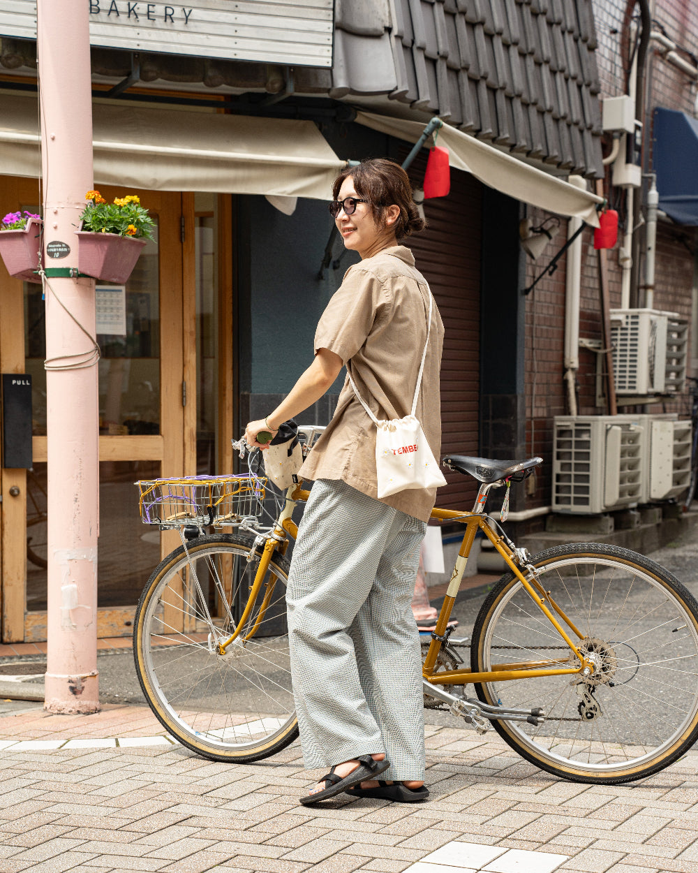 nanamica Open Collar Panama S/S Shirt