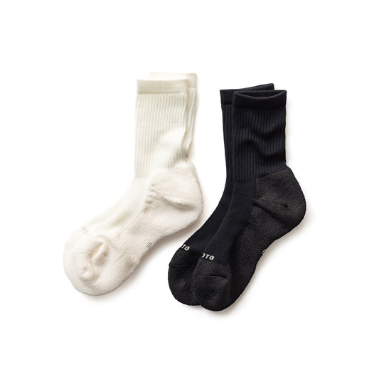 ROTOTO WASHI CUSHION CREW SOCKS