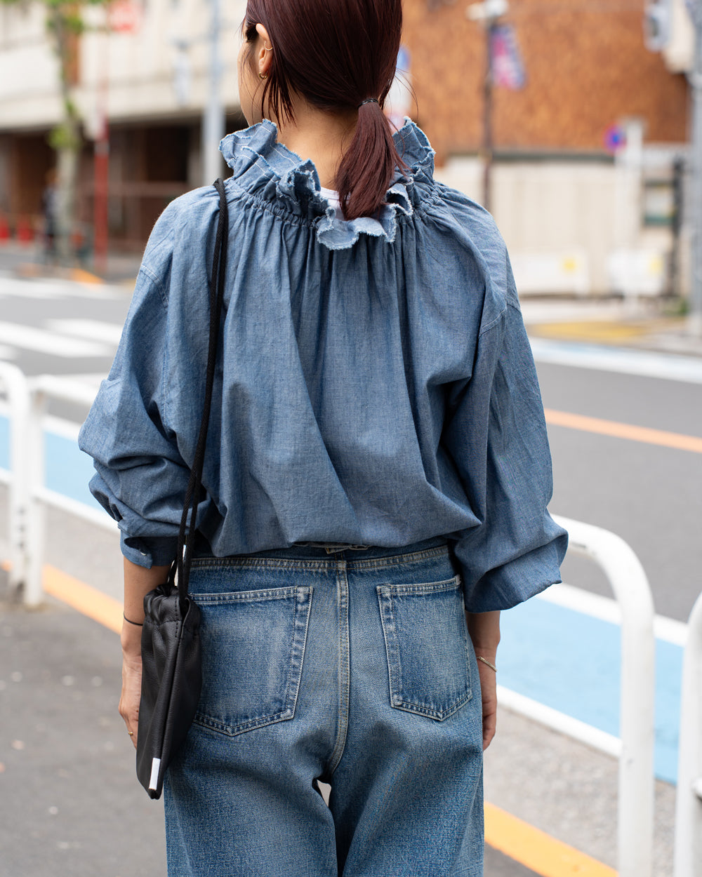 HAVERSACK  Double Frill collar shirts