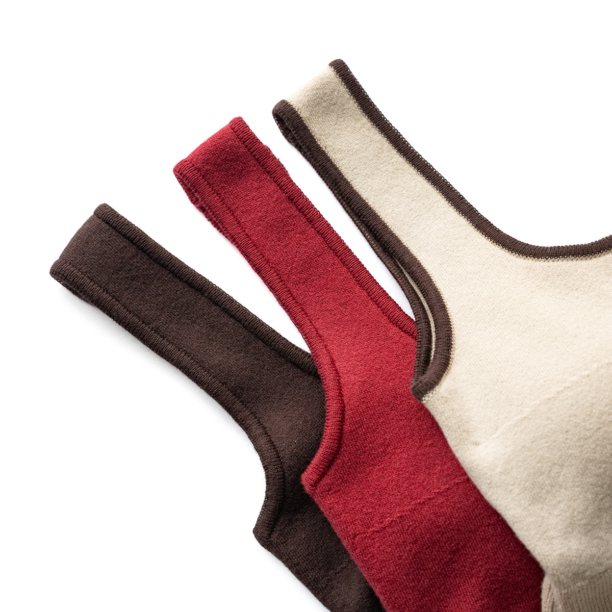 nakes design Cotton Silk Square Neck Bra Tank