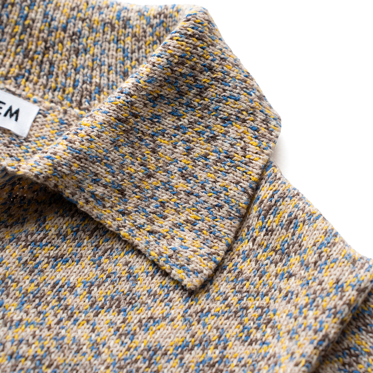 COOHEM  MULTICOLOR COTTON KNIT POLO