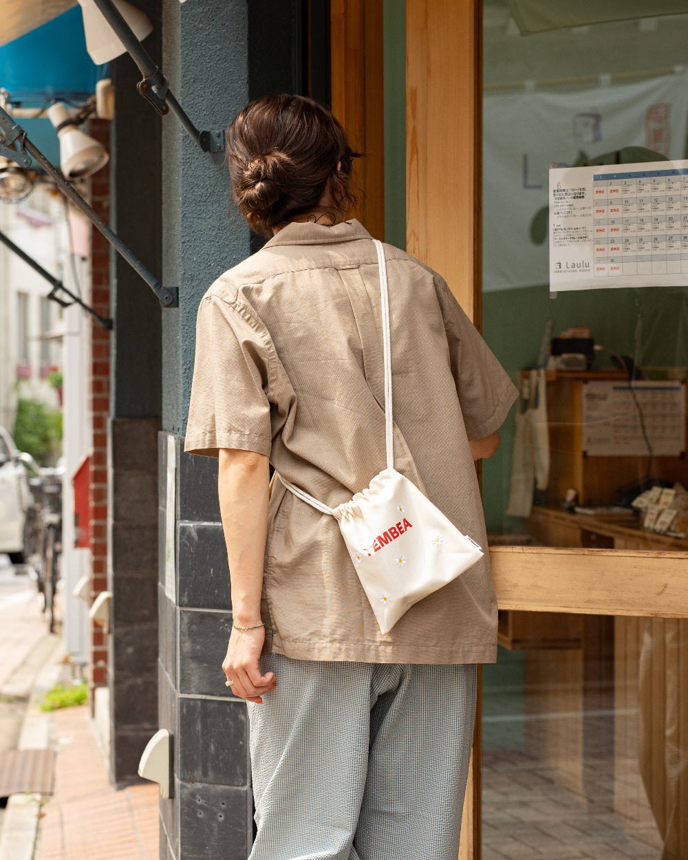 nanamica Open Collar Panama S/S Shirt