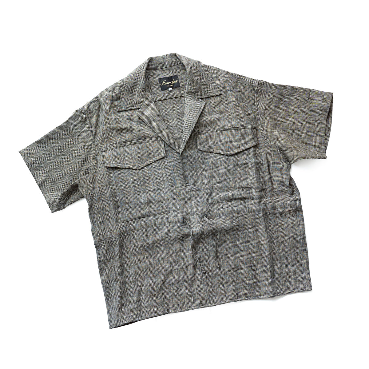 HAVERSACK Safari shirts -Linen glencheck
