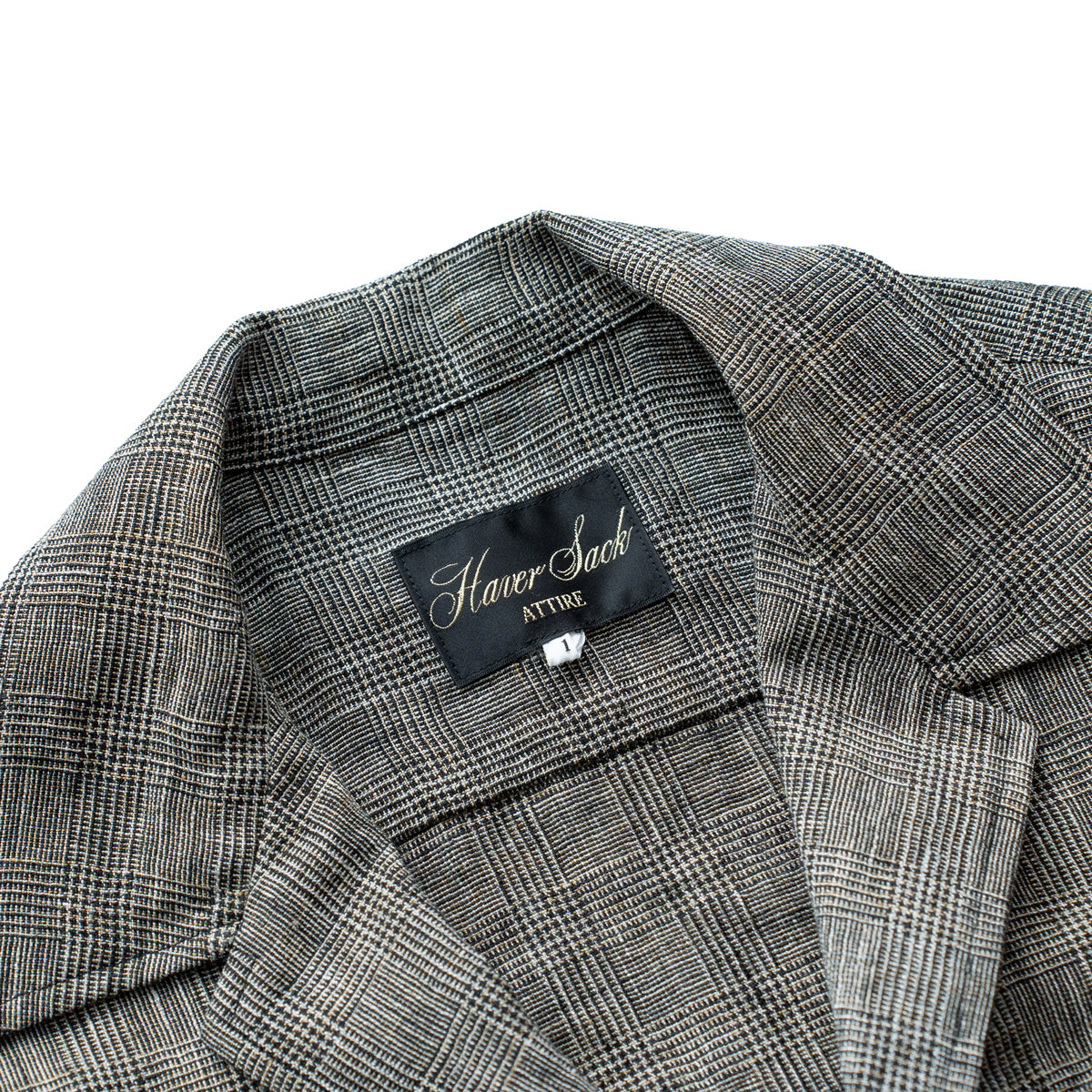 HAVERSACK Safari shirts -Linen glencheck