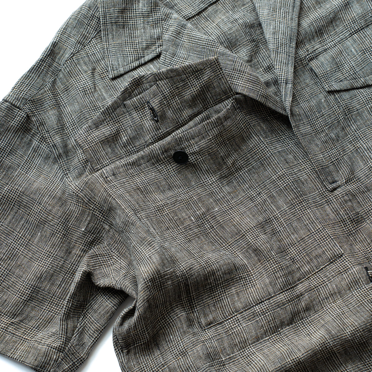 HAVERSACK Safari shirts -Linen glencheck