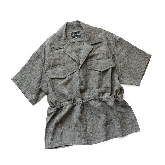 HAVERSACK Safari shirts -Linen glencheck