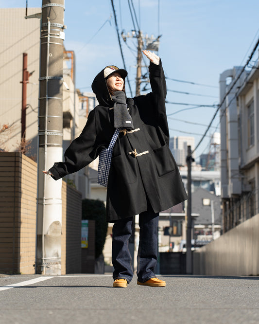 HAVERSACK  Vintage melton duffel coat