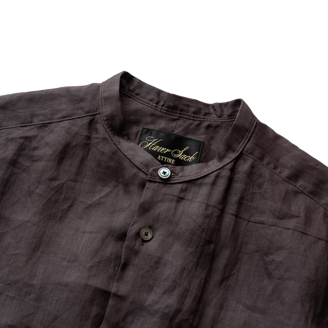 HAVERSACK Band collar shirts