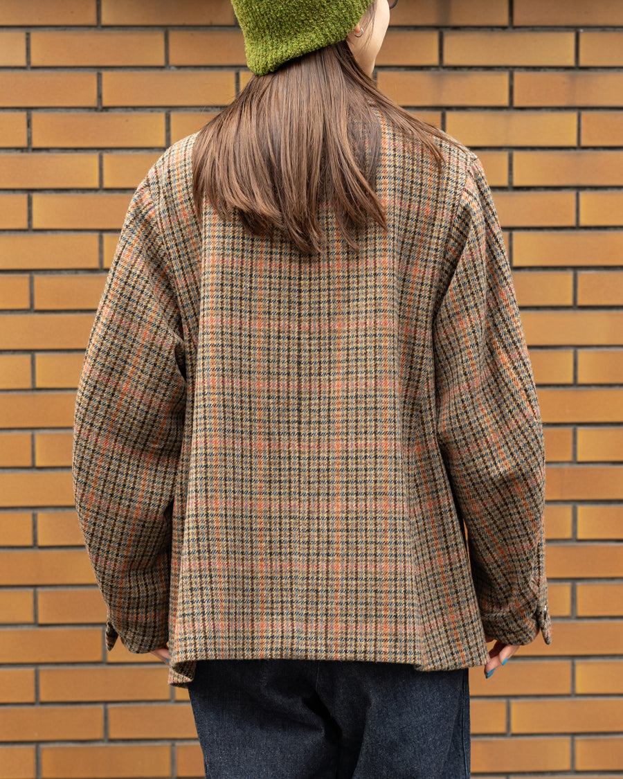 Oblada UNCONSTRUCTION JACKET -GUNCLUB CHECK