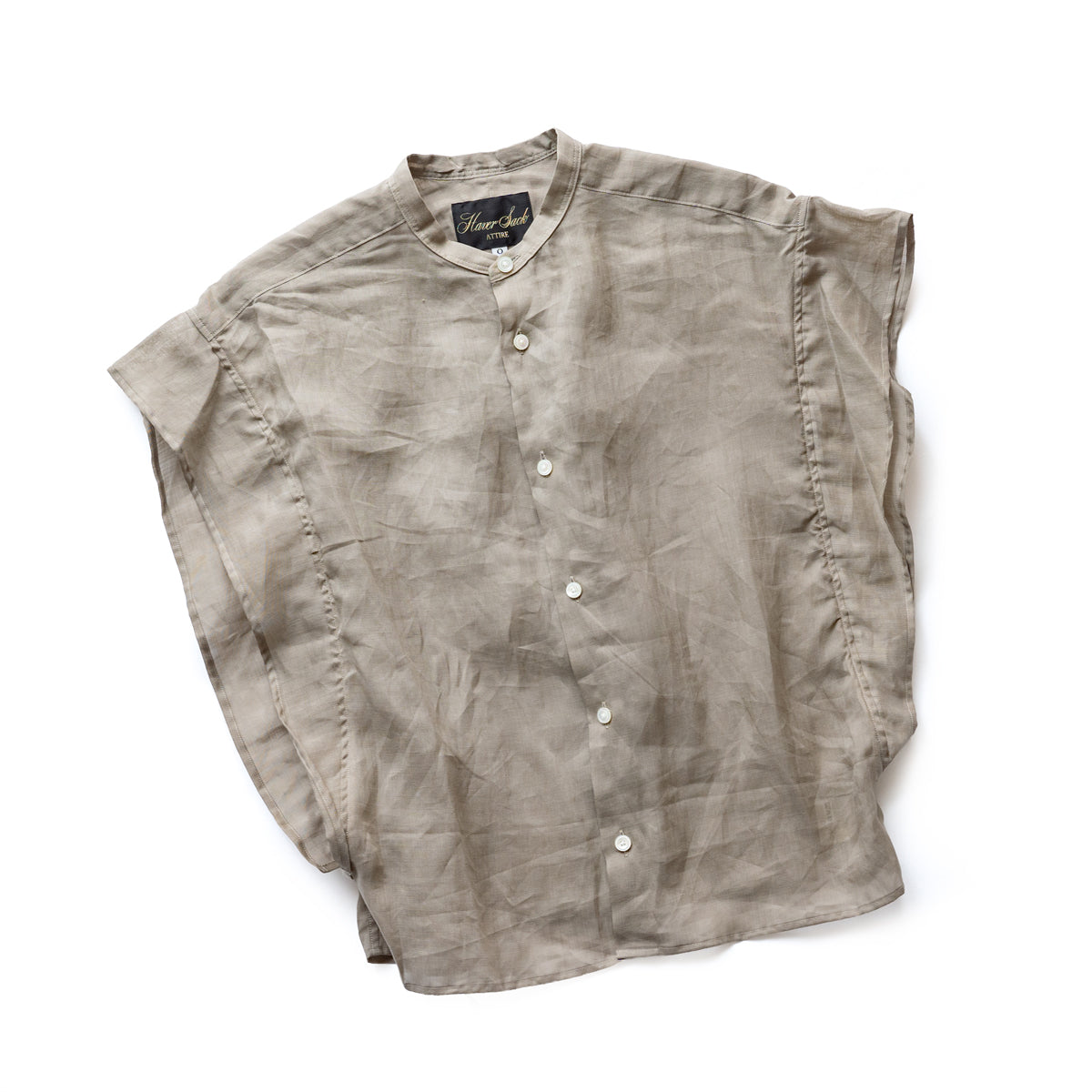 HAVERSACK Band collar shirts