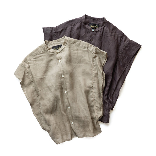 HAVERSACK Band collar shirts
