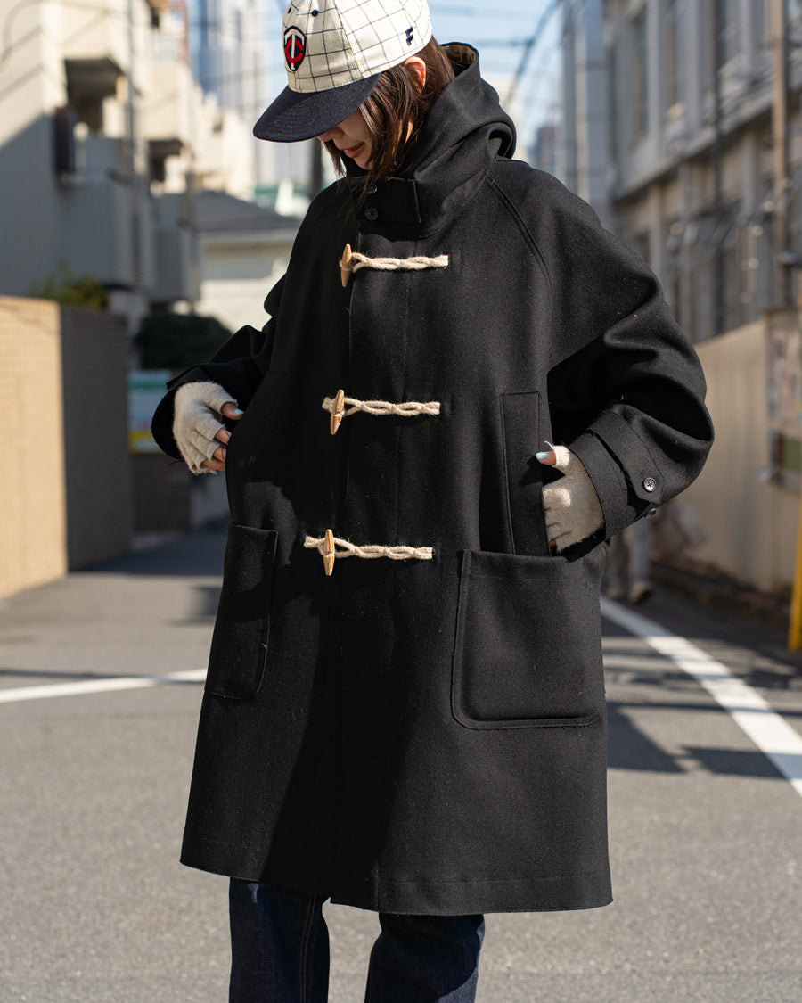 HAVERSACK  Vintage melton duffel coat