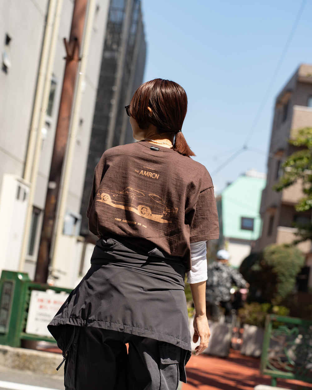 Americana Raffy print tee -Car print