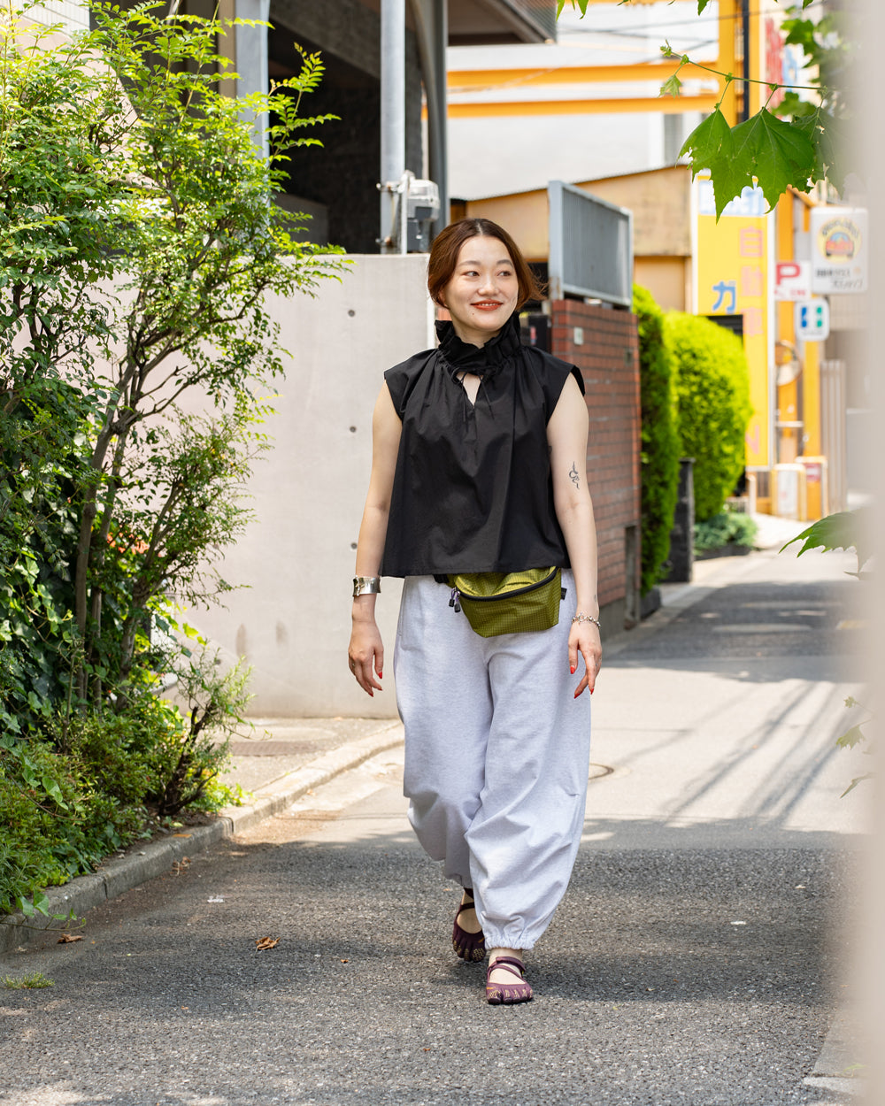 HAVERSACK × Friday  Frill collar N/S shirts
