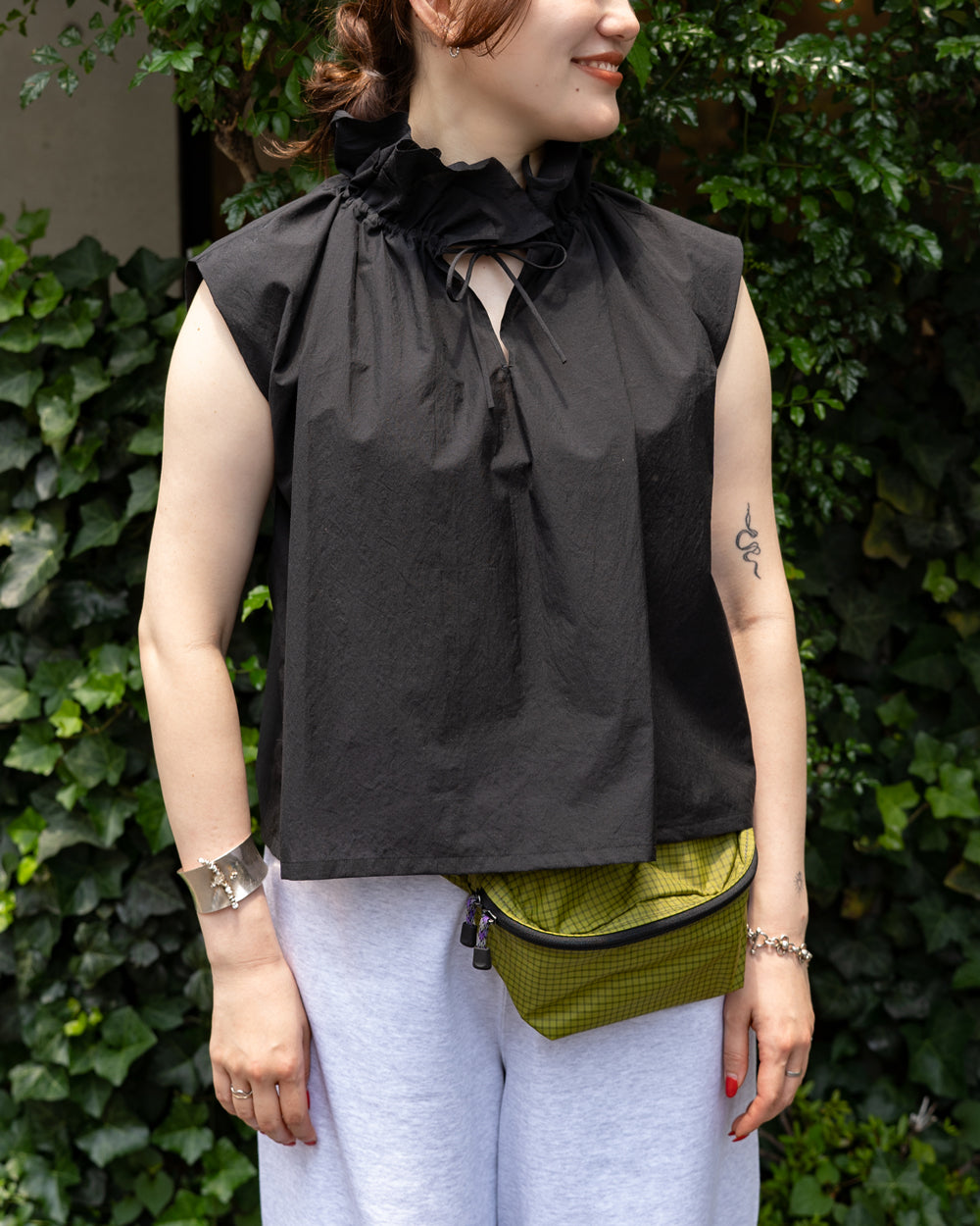 HAVERSACK × Friday  Frill collar N/S shirts