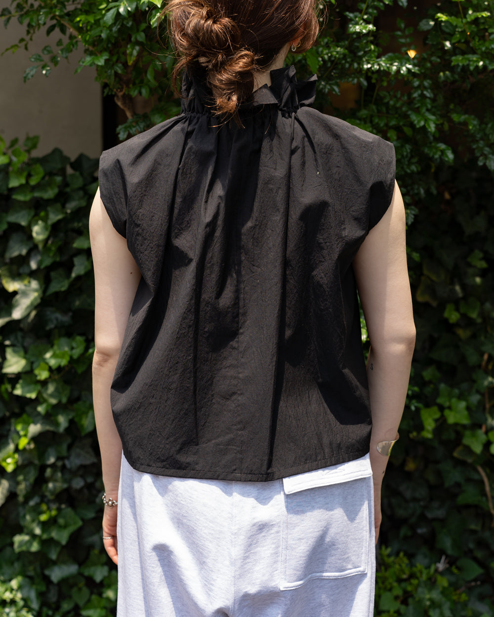 HAVERSACK × Friday  Frill collar N/S shirts