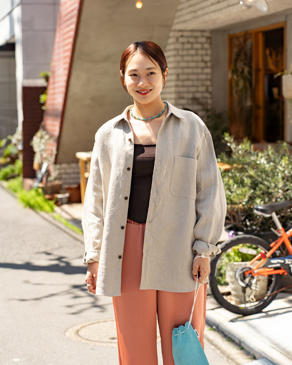 Oblada  LINEN AUTHENTIC SHIRT