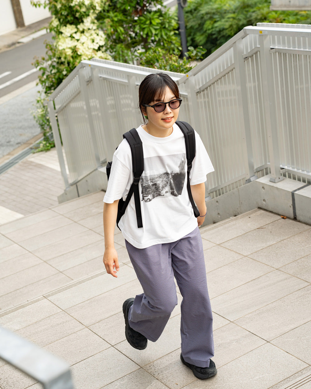 STAR & STRIPE　Photo print Tee