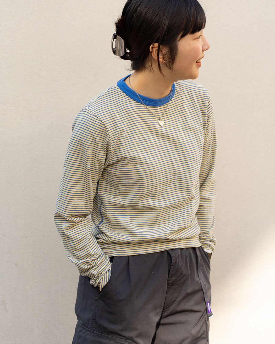 Oblada MULTI BORDER LONG TEE – Friday