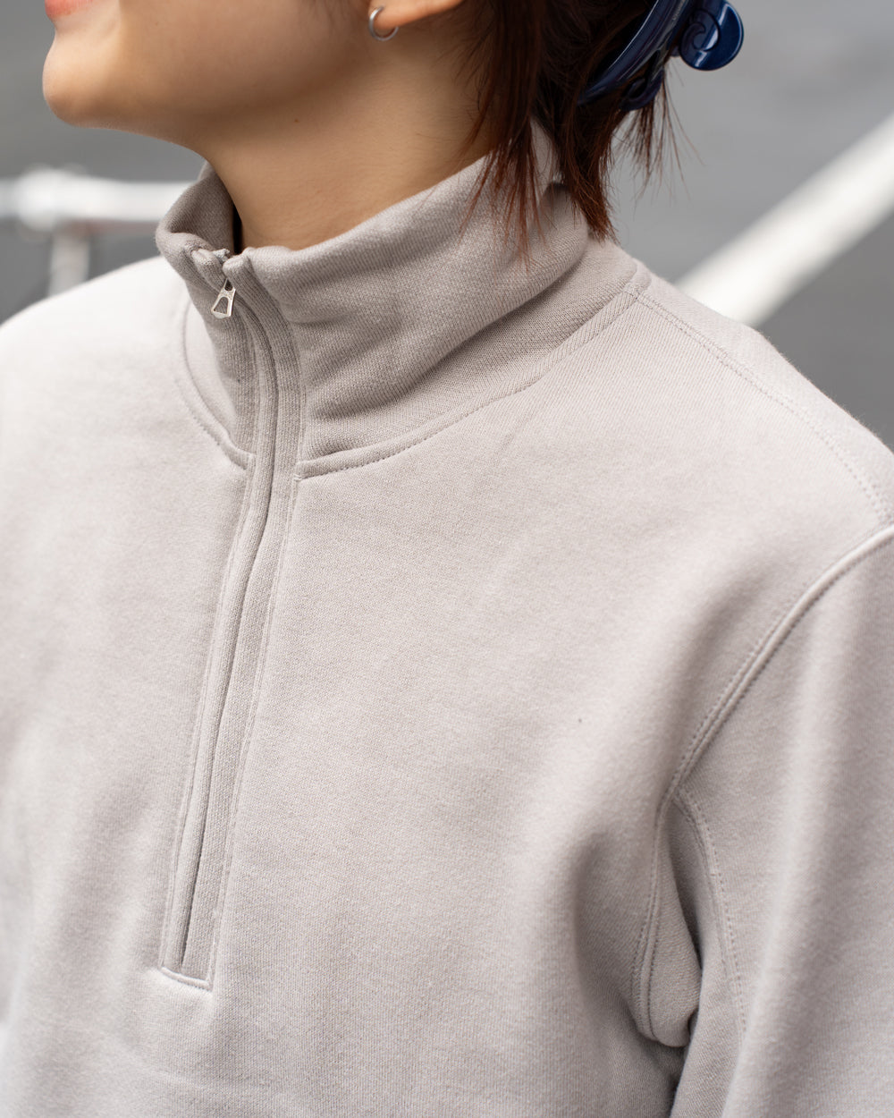 HAVERSACK  Half zip sweat